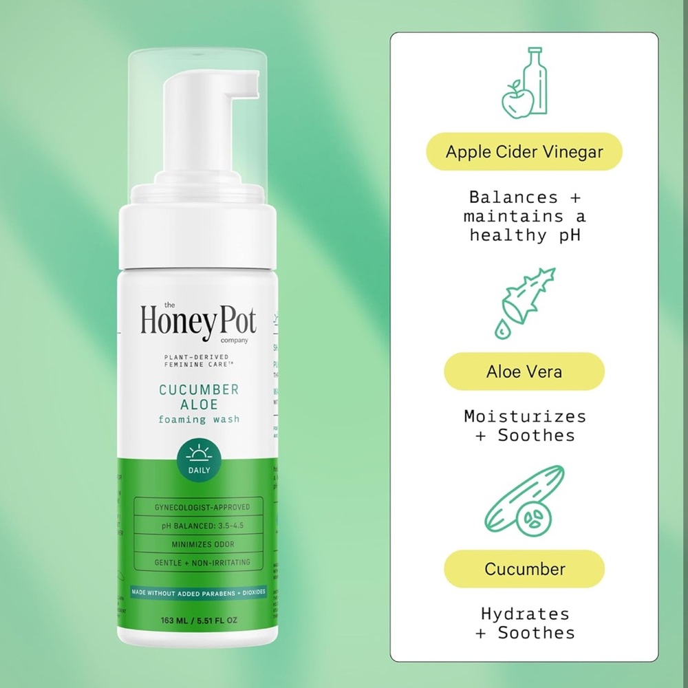 5/$25!! Cucumber Aloe Foaming Wash